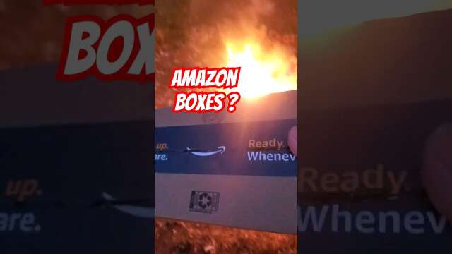 Amazon Box on fire 🔥 #short #shortsfeed #shortvideo epic demo