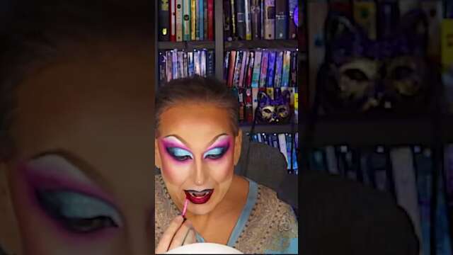 Do baby blue and pink go together? (Drag Queen Transformation)