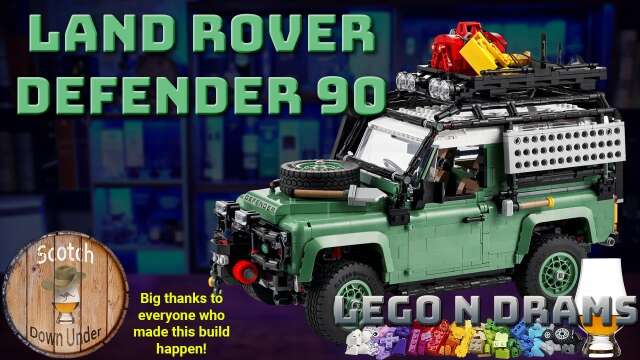 Lego N Drams Land Rover Classic Defender 90  - 02