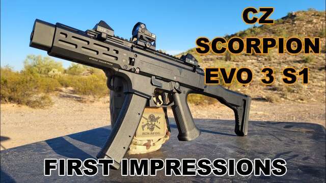 CZ Scorpion Evo 3 S1 - Initial Impressions