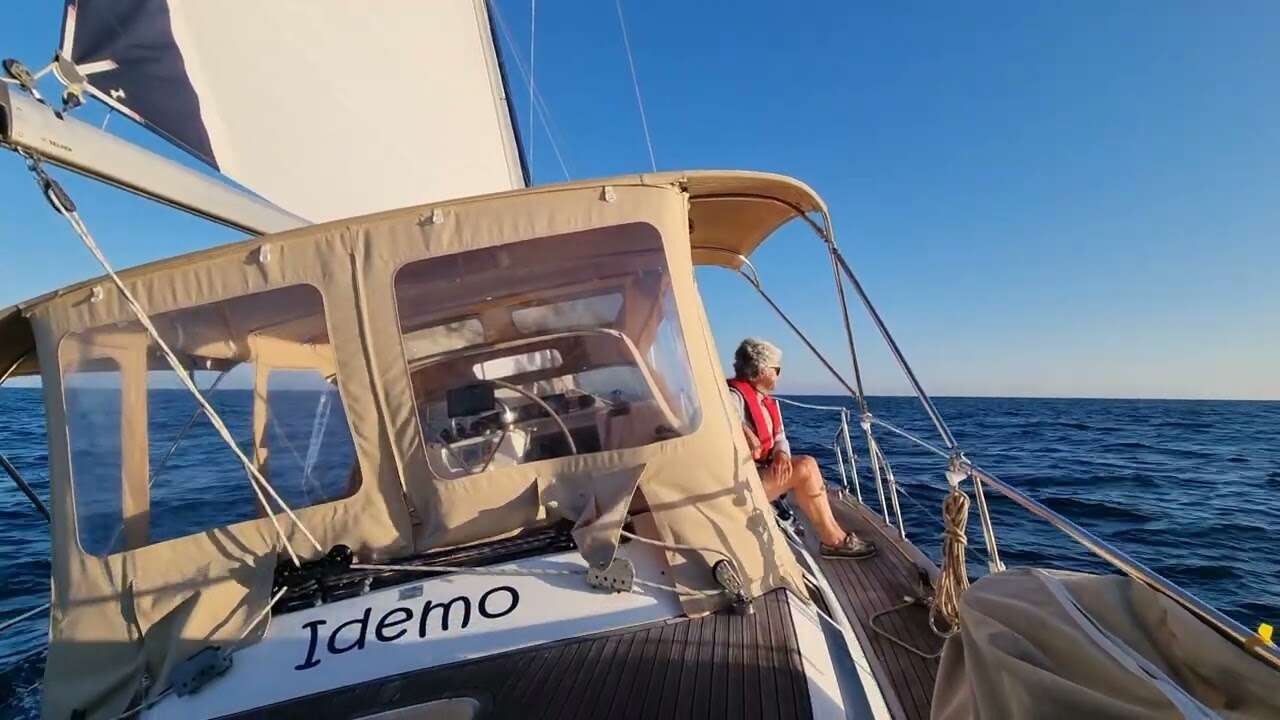 Belle nav entre Bourgenay et l'île d'Yeu