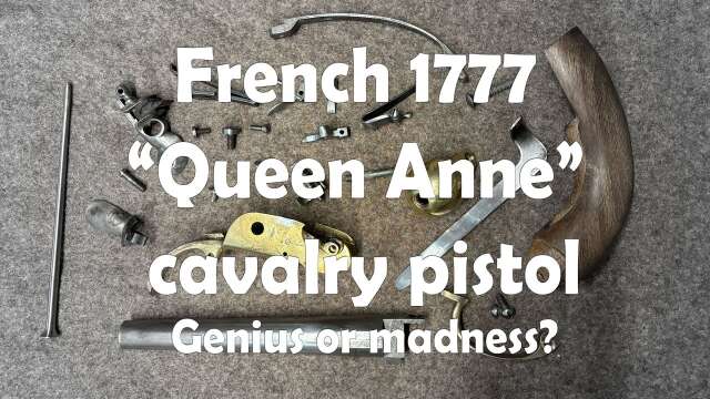 French 1777 cavalry pistol