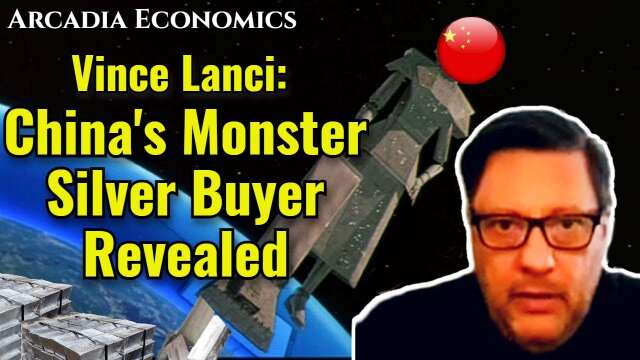 Vince Lanci: China's Monster Silver Buyer Revealed