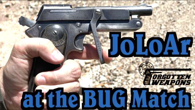Spanish JoLoAr One-Handed Pistol at the BUG Match