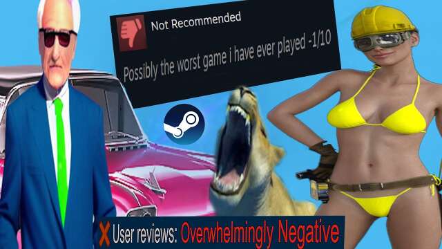 I Played 5 More WORST Reviewed Steam Games