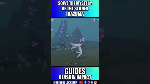 Solve the Mystery of the Stones Genshin Impact #shorts