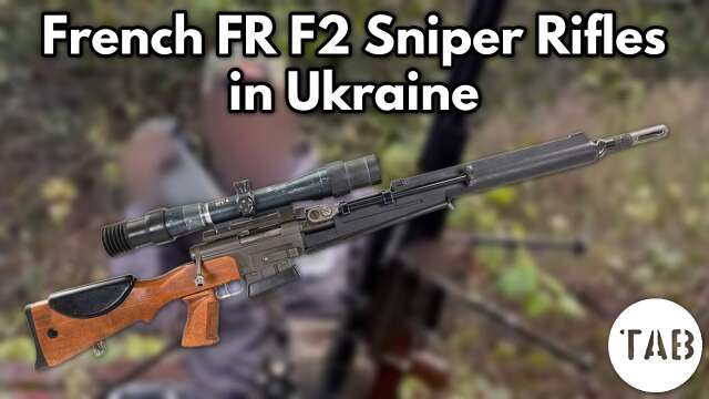 French FR F2 Sniper Rifles in Ukraine