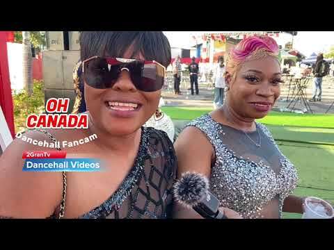 Exclusive dancehall fancam interview Oh Canada 🇨🇦  2023