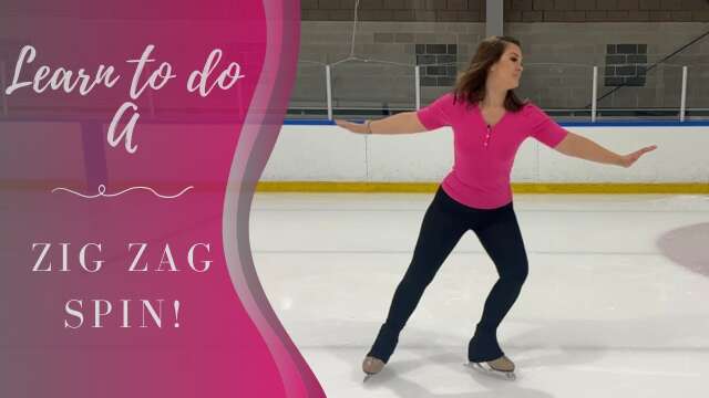Learn The 'Zig Zag' Two Foot Spin Entry!