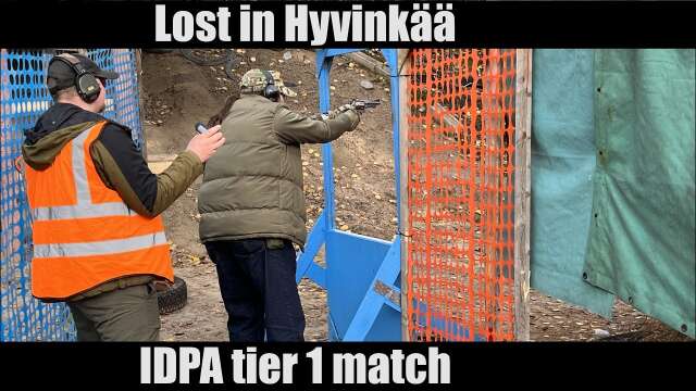 Lost in Hyvinkaa - Tier 1 IDPA match