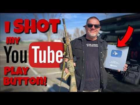I Shot My Youtube Play Button!