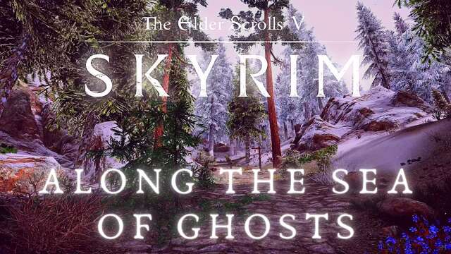 Walking Across All Of Skyrim Part 2 | Skyrim Music & Ambience | Elder Scrolls Ambient Music