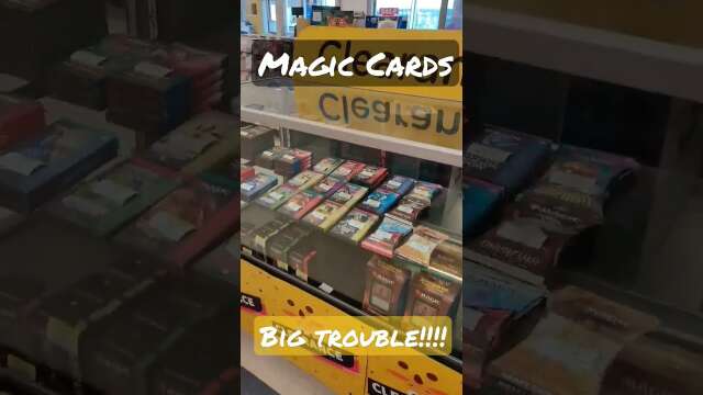 Toys R Us DONE with Magic Cards? #magicthegathering #cards #toysrus