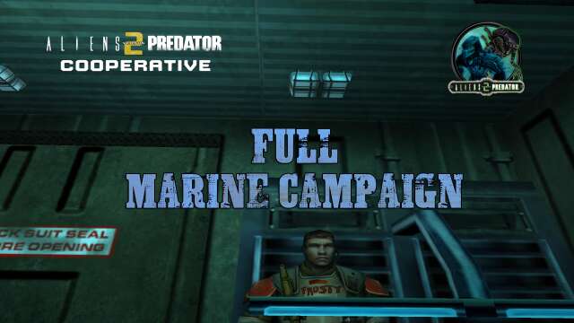 Aliens vs. Predator 2 - COOPERATIVE MOD | FULL MARINE CAMPAIGN | AVPUNKNOWN