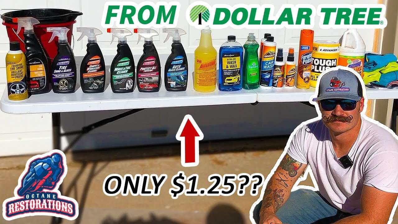 We Try EVERY Car Wash Product From DOLLAR TREE