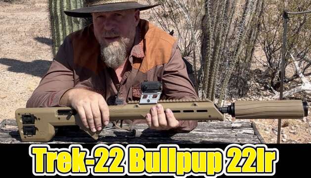 Trek22 Bullpup 22lr Rifle from Desert Tech