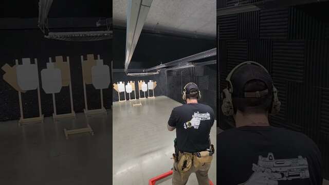 USPSA Classifier Action with the Impact Machine LOW cut Holosun 509TX2 on the CZ Shadow 2