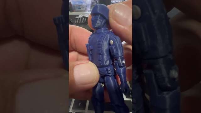 8 Year Old Me Would Not Believe This. Making my Own G.I.Joes, #shortsfeed #yojoe #3dprinting