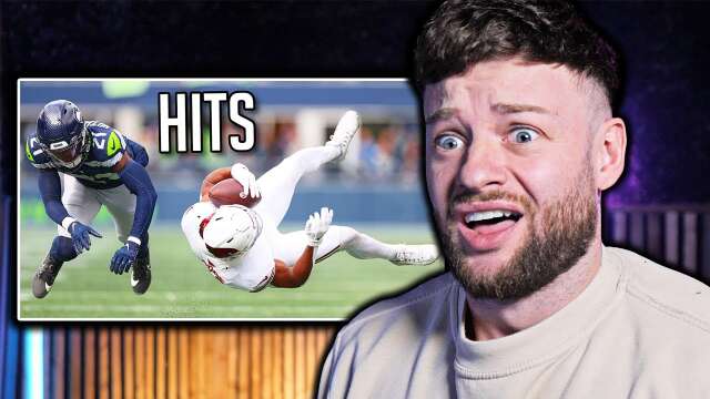 SOCCER FAN reacts to ABSOLUTELY INSANE NFL HITS IN THE 2023 SEASON!