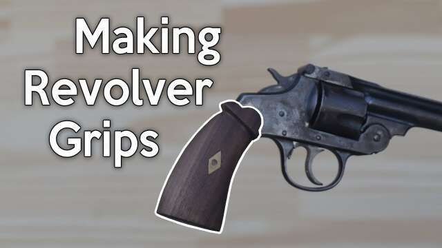 Making Iver Johnson Revolver Western Grips