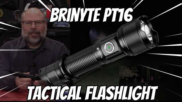 BRINYTE PT16 TACTICAL FLASHLIGHT