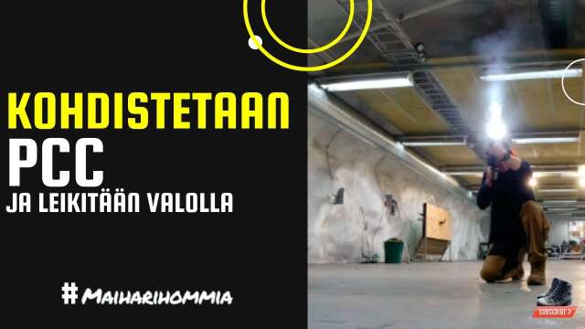 Kohdistetaan PCC (ja leikitään valolla)