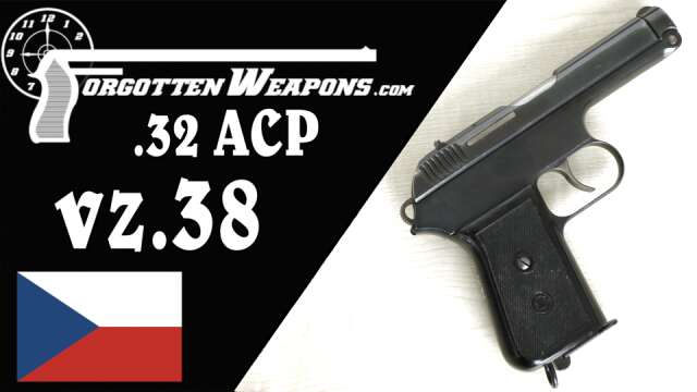 One of a Kind Prototype vz.38 Pistol in .32ACP