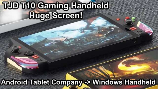 New Windows Handheld Competitor - TJD - An Android Tablet Company? Let’s talk about this device
