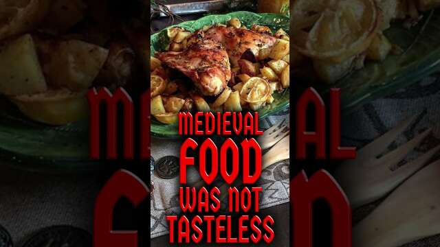 How did medieval people FLAVOR their food?