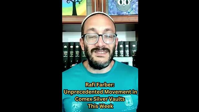 #RafiFarber : Unprecedented Movement in #Comex #Silver Vaults This Week