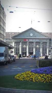 Bahnhofsanlage Bahnhof Staziun AVA-INFO