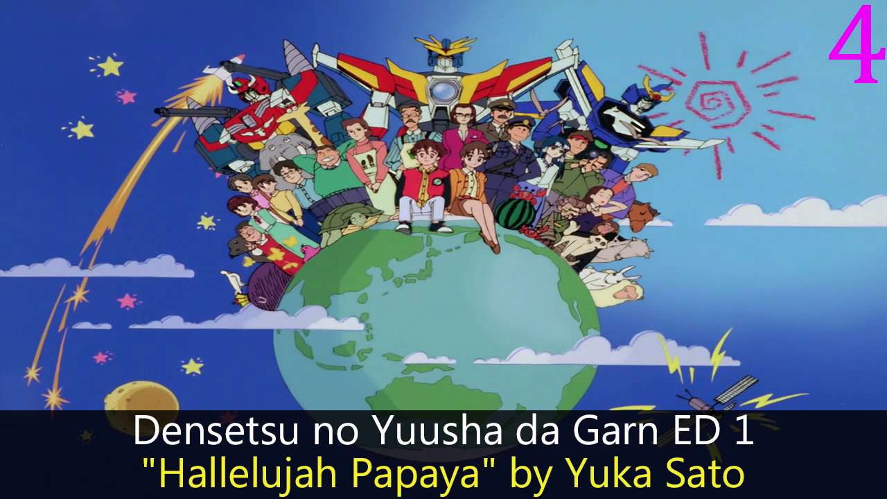 My Top Anime Endings of Winter 1992