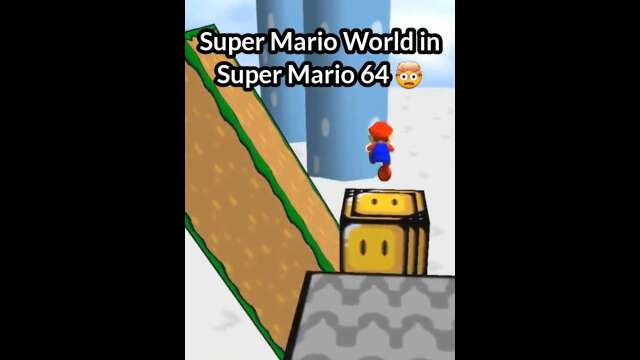 Super Mario World in SM64 #shorts