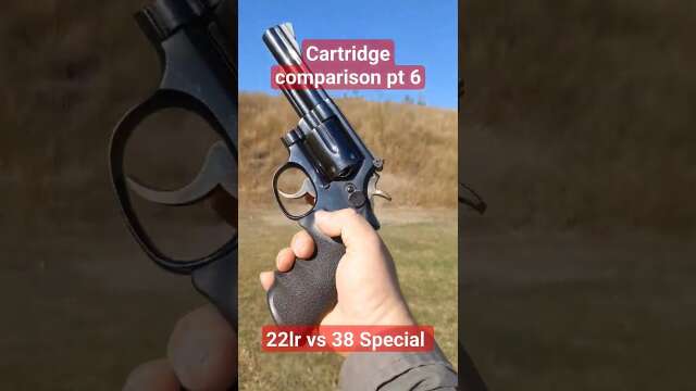 Cartridge comparison pt 6: 22lr vs 38 Special