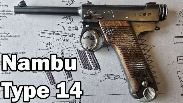 Nambu Type 14 – Le Pistolet Japonais de la Seconde Guerre Mondiale