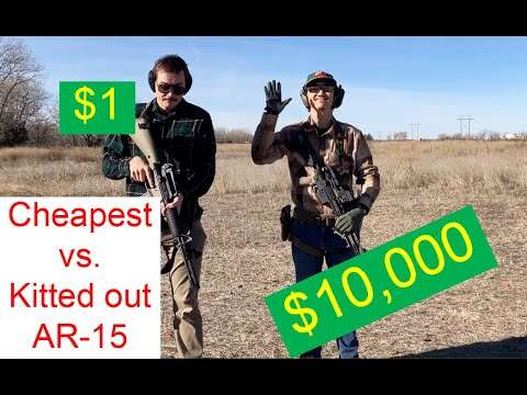 Cheapest Basic AR-15 vs. Kitted AR-15