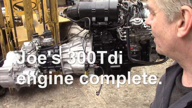 Joe's 300Tdi engine complete