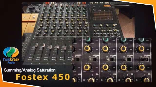 Fostex Model 450 Summing and Saturation