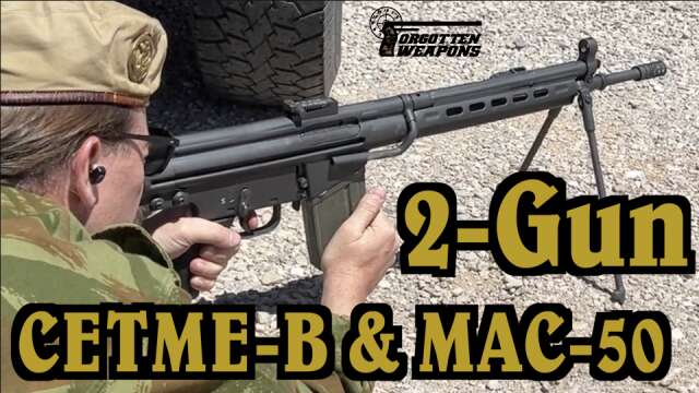 French Marine Commando 2-Gun: CETME-B & MAC-50