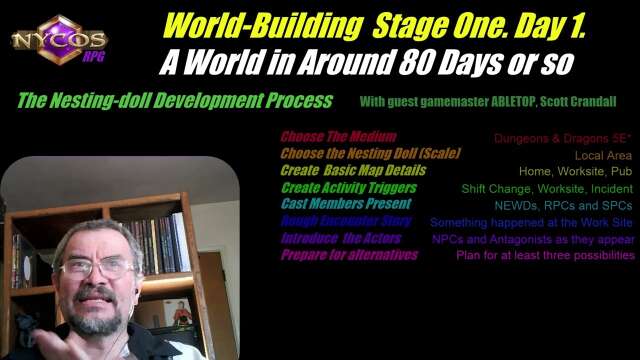 A World in Around 80 Days-World Building Shortcuts