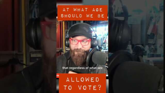 At what age do you think people should be able to vote in elections, if at all? #vote