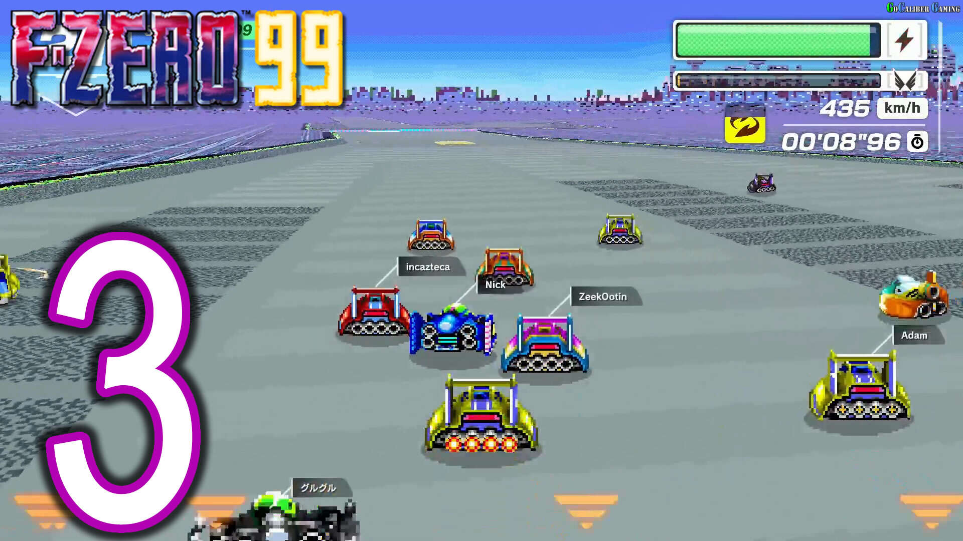 F-ZERO 99 Switch Gameplay - Part 3 - Grand Prix Knight League Golden Fox