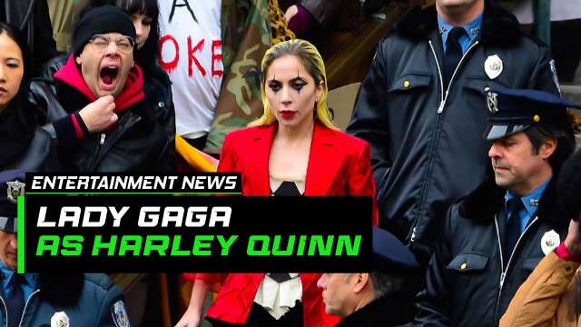 A Set Photo of Lady Gaga as Harley Quinn Has Been Released