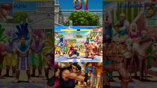 Arcade - Hyper Street Fighter 2: The Aniversary Edition - Part 2 #shorts
