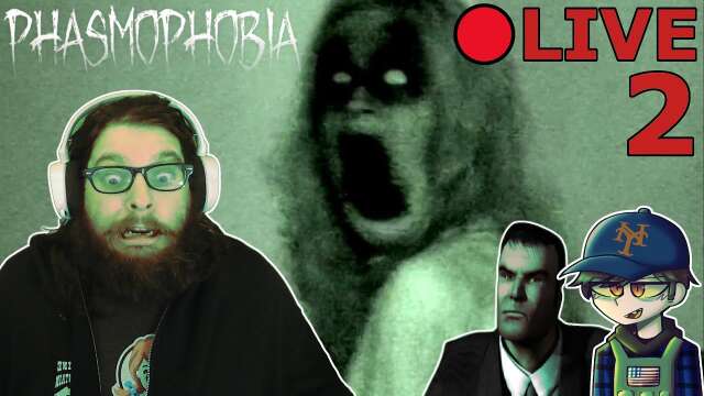 🔴 Live -  [Phasmophobia W/ Drebin692 & Spectre1st #2] Spooky Dookie Stuff