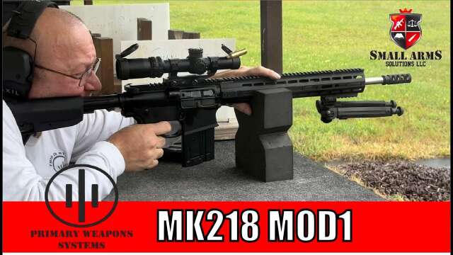 Primary Weapon Systems MK218 MOD1