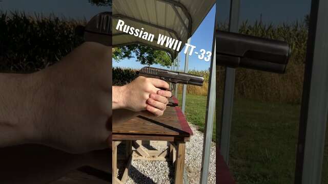 Russian TT-33 From WWII! #shorts #russia #wwii #ww2