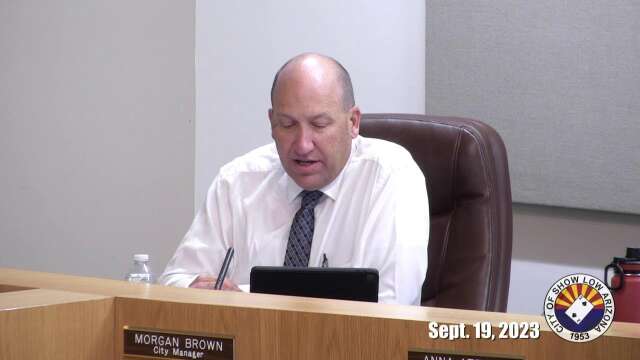 Show Low City Council Meeting for 9-19-23