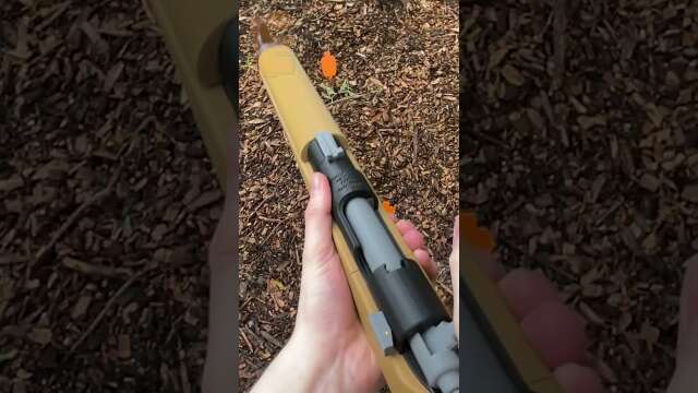 3D printed working toy rifle (Shorts) #3dprinting
