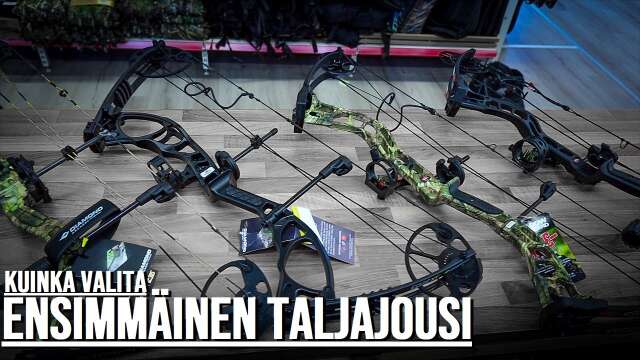 OHJEET ENSIMMÄISEN TALJAJOUSEN VALINTAAN #jousiammunta #jousimetsästys #taljajousi #metsästys